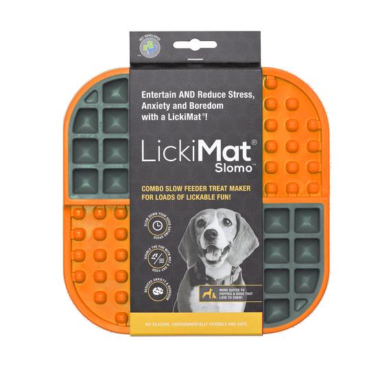 Lickimat Slomo- Wet and dry combo slow feeder