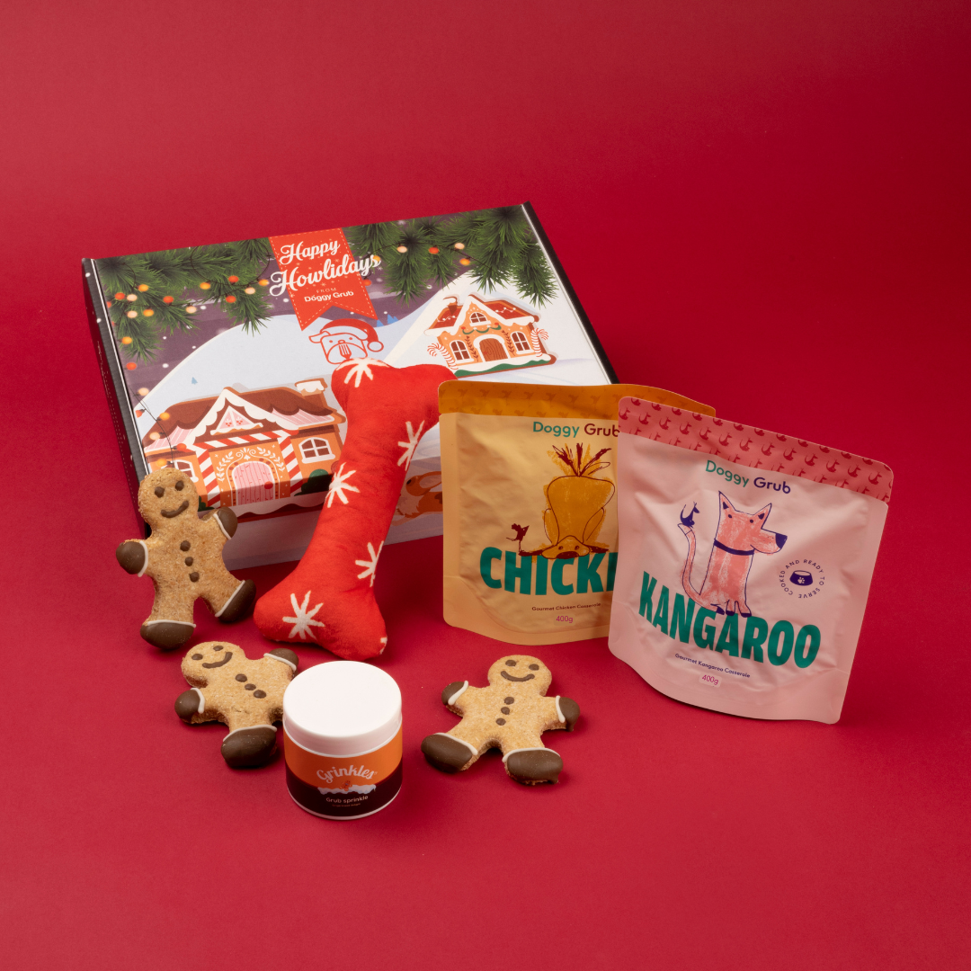 Doggy Christmas Box | The Gingerman Gobbler
