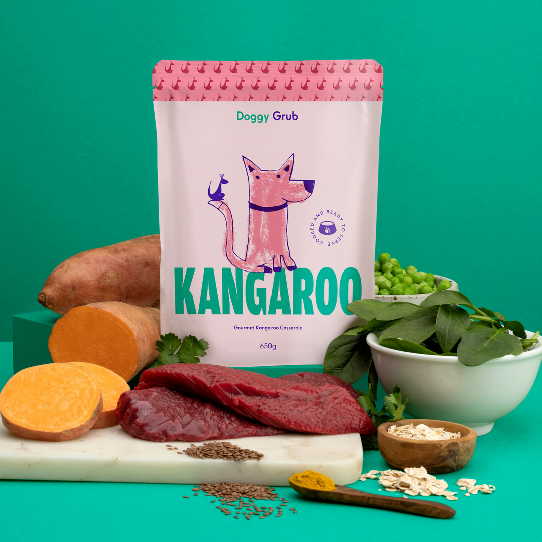 Kangaroo and 2024 oats dog food